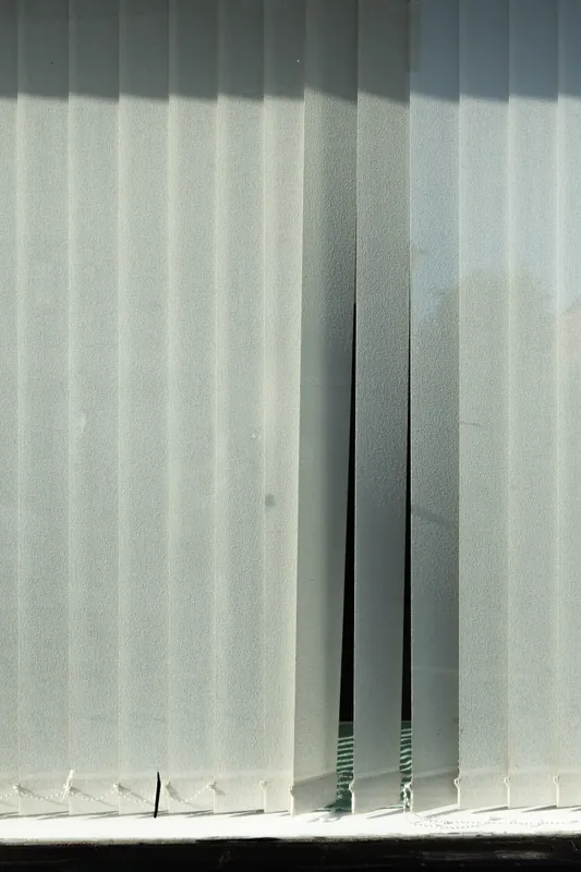 Plastic curtains, Bognor Regis. 2024.